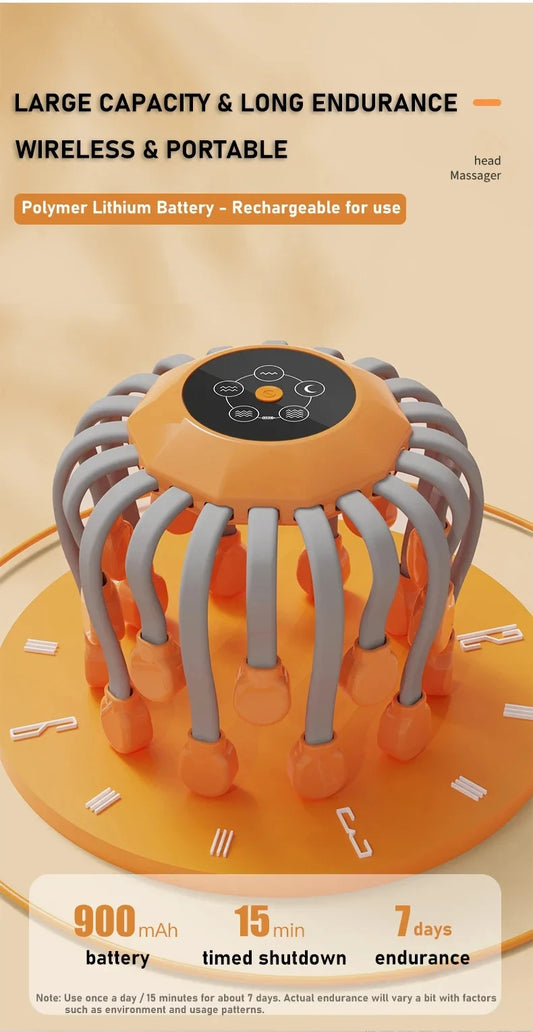 20 Heads Scalp Massager