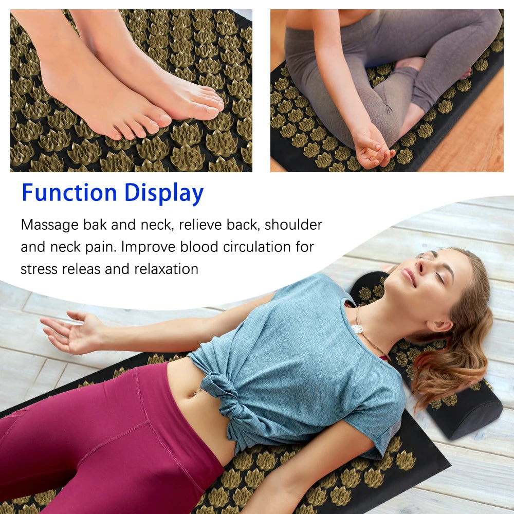Shiatsu Acupressure Mat With Spike