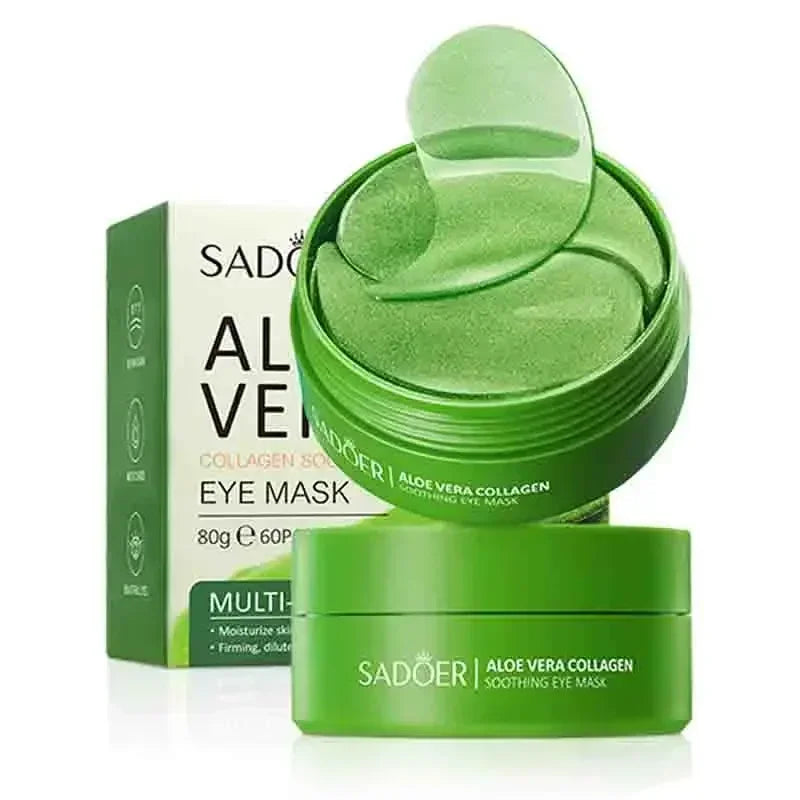 Aloe Vera Collagen Eye Mask Anti Dark Circles Removal