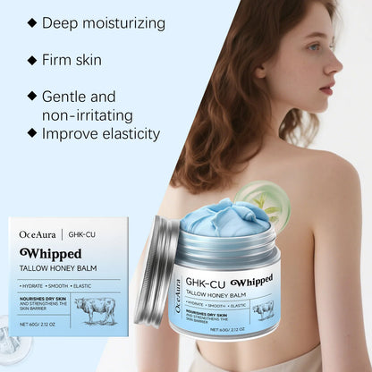 Copper Peptide Blue Balm with Manuka Honey for Dry