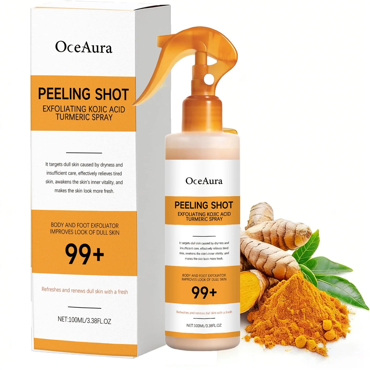 Kojic Acid & Turmeric Body Spray