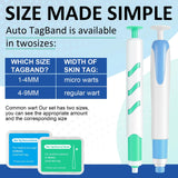 Skin Tag Removal Kit with Cleansing Swabs