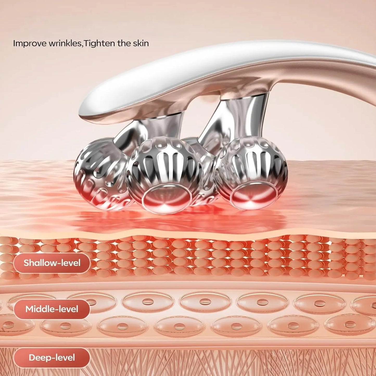 Electric Face Roller Massager